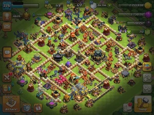TH17 Not Rush, 95-100-65-73-47 Heroes, 19 Equipment Maxed - Picture 1 of 11