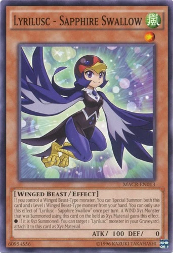 Lyrilusc - Sapphire Swallow - MACR-EN013 - Common - Unlimited Edition Near Mint  - Image 1 of 1