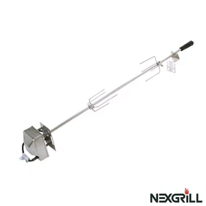 Nexgrill Stainless Steel Rotisserie Kit with Motor - Picture 1 of 11