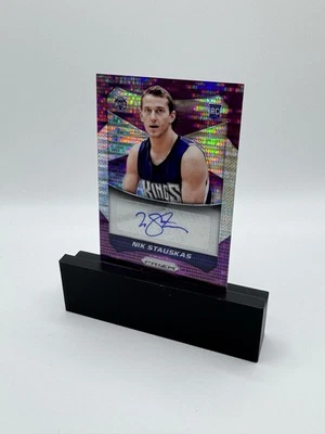 2014-15 Panini Prizm Autographs Nik Stauskas #86 Purple Pulsar Prizm /49(AU, RC) - Image 1 of 2