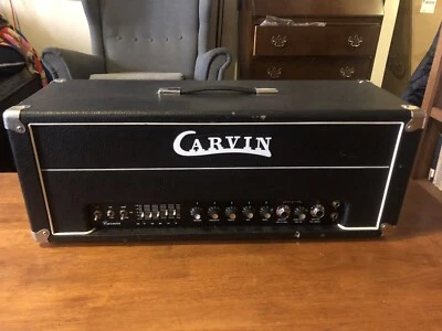 Carvin X-100B Tube Guitar Head Amplifier - Image 1 of 4