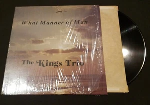 Gospel LP The Kings Trio "What Manner of Man" 33rpm - Imagen 1 de 2