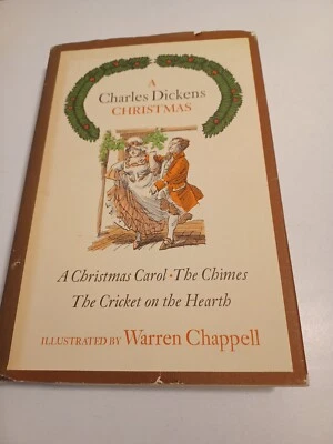 A Charles Dickens Christmas  A Christmas Carol The Chimes The Cricket On The... - Image 1 of 4