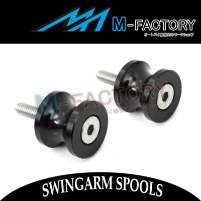 Carretes basculantes traseros Billet CNC para Aprilia Tuono V4R Dorsoduro 1200 M6 6MM Foto 1 de 4