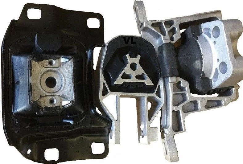 MONTAJE DE MOTOR 3 PIEZAS PARA FORD FOCUS 2012-2016 2,0 L SIN TURBO AUTOMÁTICO ENVÍO RÁPIDO GRATUITO Foto 1 de 1