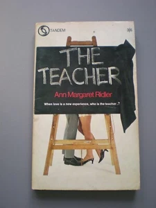 The Teacher - Ann Margaret Ridler Ist Edition 1967 - vintage pulp paperback - Picture 1 of 3