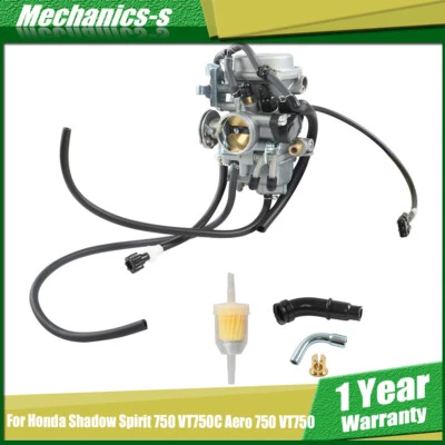 Carburador para Honda Shadow Spirit 750 VT750C Aero 750 VT750 16100-MEG 2005-2009 Foto 1 de 4