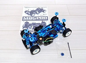 Tamiya 1/10 RC Car M05 PRO Blue Plated Version Chassis with Many Optional Parts - Picture 1 of 10