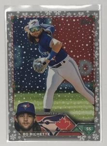Topps Holiday #H95 Bo Bichette Silver Metallic ParallelToronto Blue Jays 2023 - Picture 1 of 2