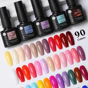 UR SUGAR Glitter Sequins Gel Nail Polish Soak Off UV LED Color Gel Nail Varnish - Picture 1 of 122