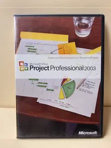 Microsoft Office Project Professional 2003_Retail_1 Client/s_Full Version - Picture 1 of 3
