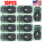 10 Pcs Rtc Ds1302 Real Time Clock Module Fits For Arduino Avr Arm Pic Smd Ds1307