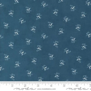 Sandalwood Felicity Blenders Indigo Blue by 3 Sisters Moda /2Yard 44388 14 - Picture 1 of 2