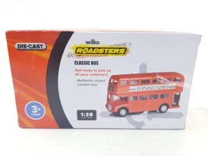 WILKO ROADSTERS CLASSIC BUS. 1:38 SCALE. 3+ Years - Picture 1 of 12