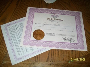 XAVIER ROBERTS CABBAGE PATCH SCULPTURE BIRTH CERT/ADOpt PAPERS AYTHMIST ED86. - Picture 1 of 1