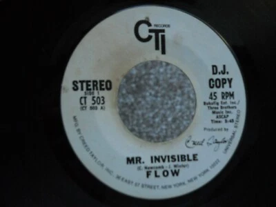 Z24 CTI 503 DJ PROMO JAZZ FUNK ROCK FLOW DADDY MR INVISIBLE Foto 1 de 4