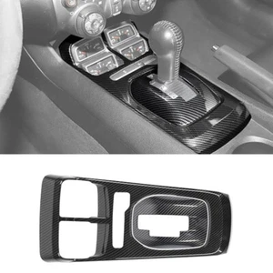 🏆2Pcs Center Console Gear Shift Panel Cover Trim Bezel For Chevy Camaro 2010-15 - Picture 1 of 10