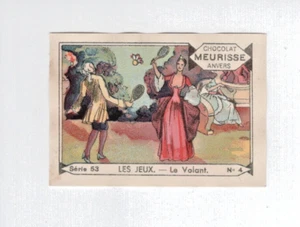 Chromo Les Jeux Le Volant Pub Meurisse Sehr guter weißer Rücken - Bild 1 von 1
