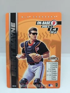 2000 (GIANTS) MLB Showdown 1st Edition #380 Brent Mayne Mint Condition - Picture 1 of 6