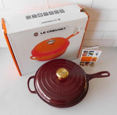 Le Creuset Signature hierro fundido 3,75 cuartos Cassadou, Ródano - Nuevo Foto 1 de 4