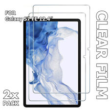 Screen Protector Compatible with Samsung Galaxy Tab S7 FE  12.4"  Clear Film
