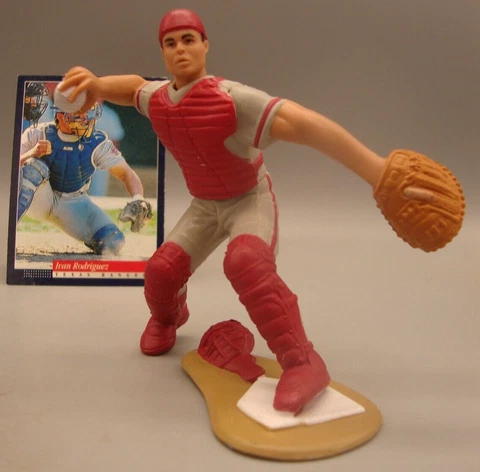 LOOSE 1996 STARTING LINEUP SLU FIGURE IVAN RODRIGUEZ TEXAS RANGERS Cover