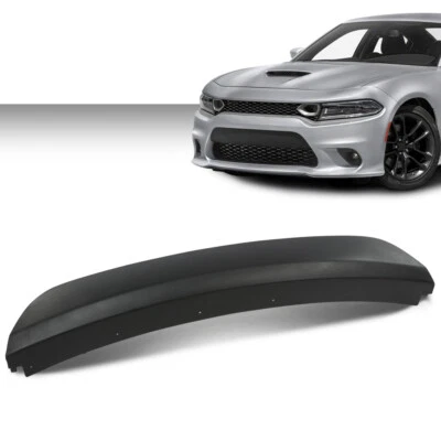 Front Bumper Face Bar Trim Molding Step Pad Fit For 2015-2022 Dodge Charger Foto 1 de 4
