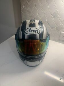 Arai Corsair V Motorcycle Helmet Size M with Tinted Visor and Pro Shade System