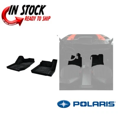 Alfombrillas delanteras Pure Polaris 2016-2024 General 1000 OEM nuevas Foto 1 de 4
