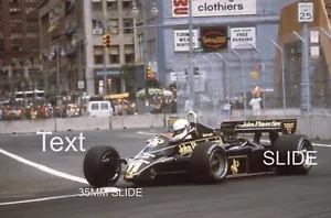 LOTUS 91 ELIO DE ANGELIS 35MM SLIDE DETROIT GP 1982 PRO JPS PHOTOGRAPH - Bild 1 von 2
