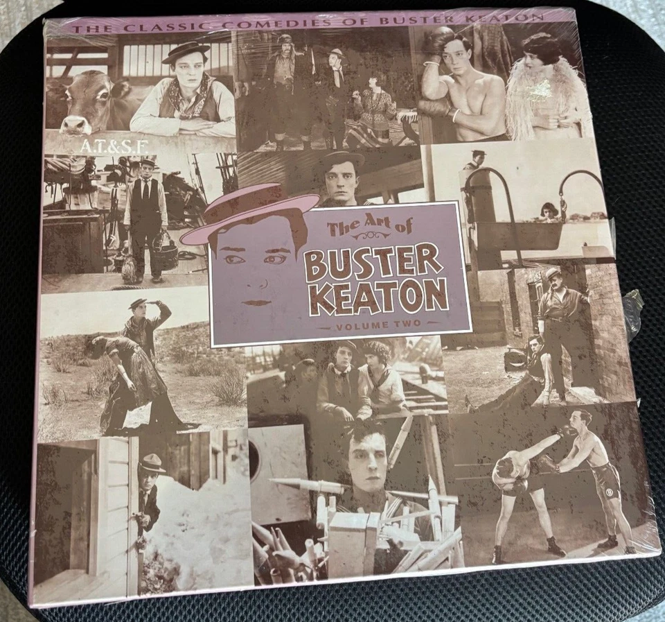 THE ART OF BUSTER KEATON volume II Laserdisc Box Set unopened with  extras, NR ! - Image 1 of 3