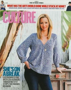 UK Sunday Times Culture Magazine: Lisa Kudrow, John Malkovich, N. Lauda, 17.5.20 - Picture 1 of 2
