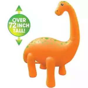 Outdoor Sprinkler Kids Water Toys Outside Pool Yard Dinosaur Sprayer Inflatable - Picture 1 of 6