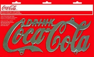 Tablecraft Drink Coca-Cola License Plate Or Wall Decor - Picture 1 of 1