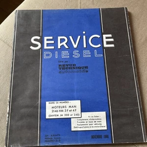 REVUE TECHNIQUE MOTEURS  MAN 2146 HM 3 F 4 F CAMIONS SAVIEM JM 200 JM 240 - Picture 1 of 13
