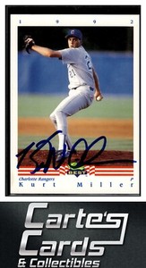 Kurt Miller 1992 Classic Best #67  Charlotte Rangers TTM/IP Signed Autographed
