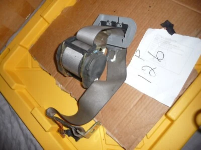 98 BMW 740IL E38 CINTURÓN DE SEGURIDAD RETRACTOR CONJUNTO TRASERO IZQUIERDO GRIS 8174389 OEM p126 Foto 1 de 2