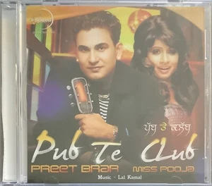 Pub Te Club By Miss Pooja & Preet Brar - Bhangra CD - Picture 1 of 2