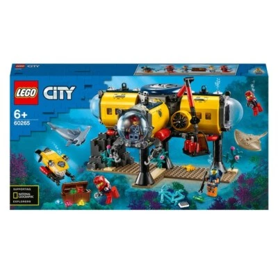 LEGO 60265 City Ocean Exploration Base Underwater Set - Image 1 of 4