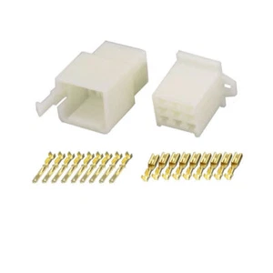 2,8 mm 9 PIN WEG KFZ ELEKTRISCHER DRAHT STECKER STECKER UND BUCHSE KABEL - Bild 1 von 4