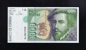F.C. 1000 PESETAS 1992 , SERIE 6L , S/C- . - Picture 1 of 2