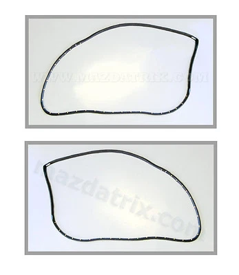 Mazda Rx-7 1979-1985 nuevo juego de juntas de puerta izquierda y derecha envío gratuito Foto 1 de 2