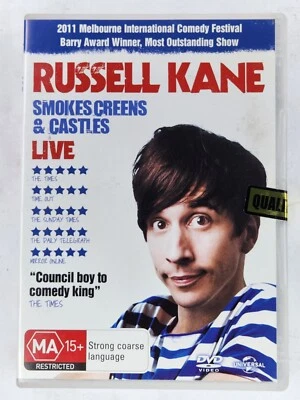 Russell Kane: Smokescreens & Castles Live - DVD Regon 2 4 PAL - New Unsealed  - Image 1 of 2