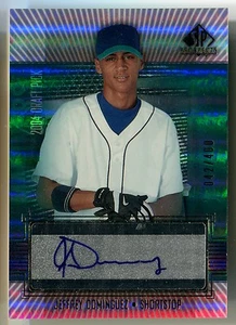 2004 Upper Deck SP Prospects JEFFREY JEFF DOMINGUEZ Auto Rookie RC #/400 - Picture 1 of 1