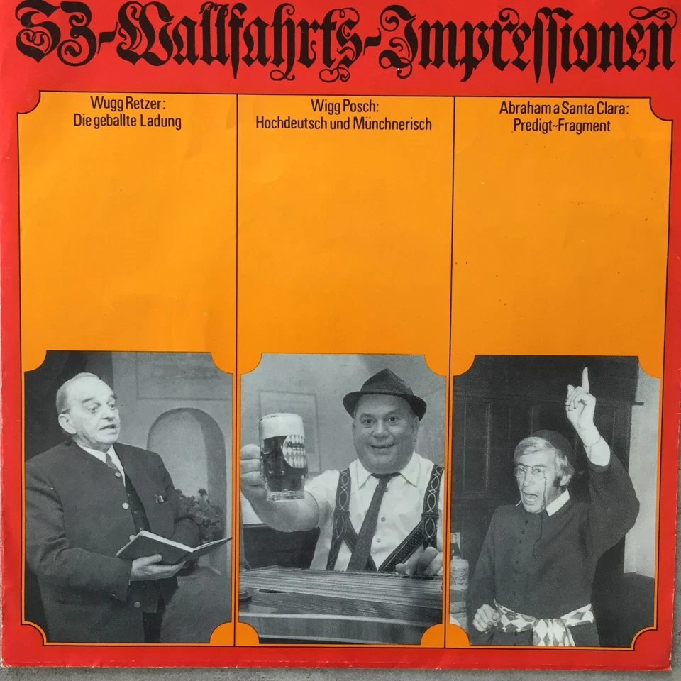 SZ-Wallfahrts-Impressionen: Retzer / Posch / Santa Clara (EP Flexidisc / NM) - Bild 1 von 2