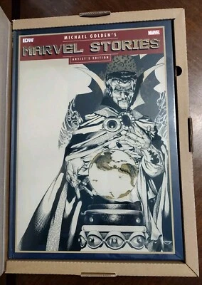 Michael Golden's Marvel Stories Edición Artista Variante S&N HC IDW Nuevo Precintado Foto 1 de 2