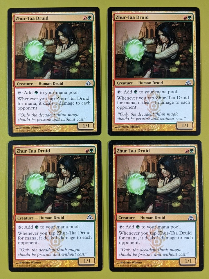 Zhur-Taa Druid  x4 Dragon's Maze 4x Magic the Gathering MTG - Image 1 of 1