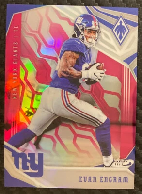 2018 Panini Phoenix #72 Evan Engram Pink Parallel 057/199 Giants - Image 1 of 2