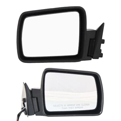 Kool Vue CH1320123 CH1321123 Mirror Set of 2 for 1984-1993 Jeep Cherokee Base - Image 1 of 4