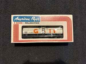 American Flyer S Gauge #9100 Gulf tank car - Picture 1 of 6